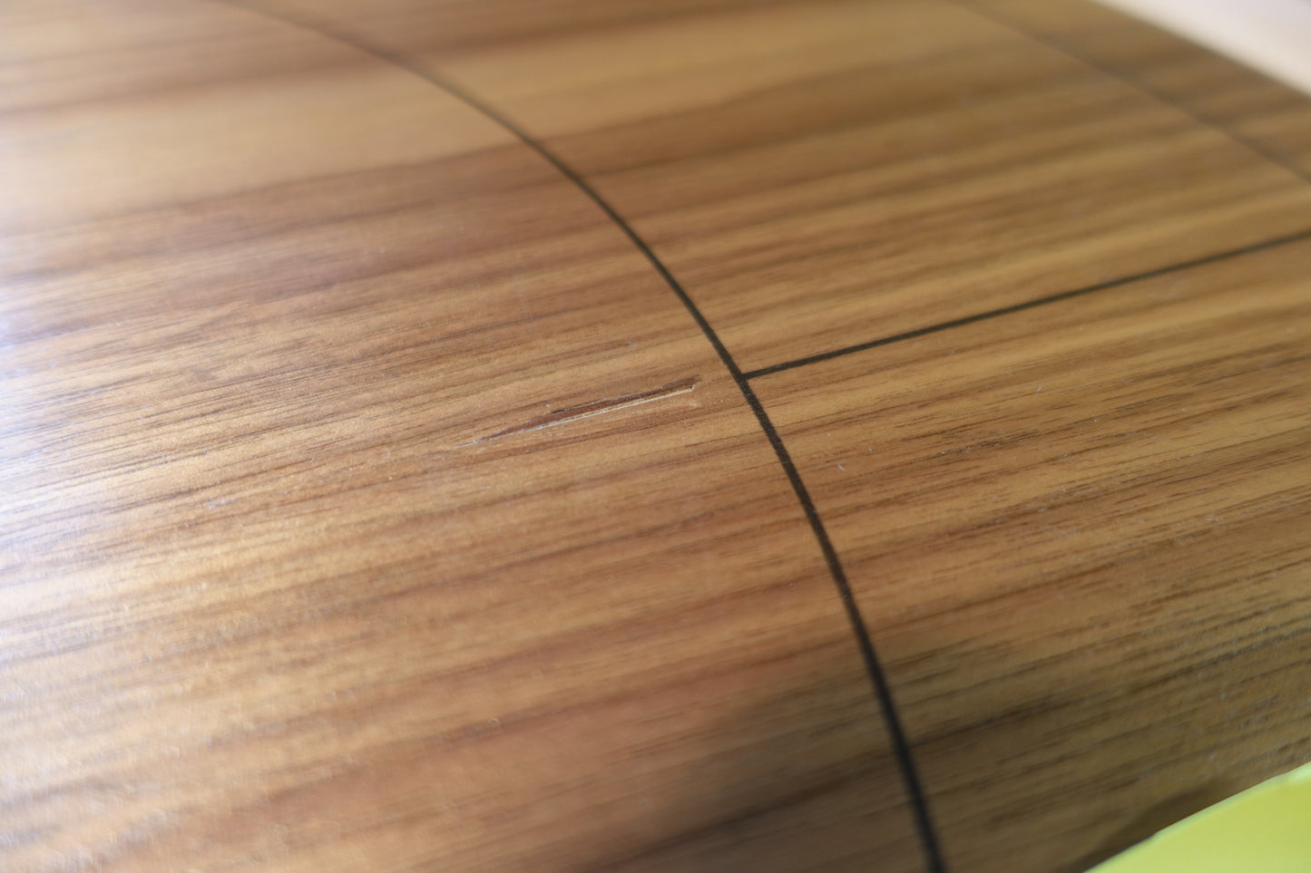 The Walnut Wonder - Small Traditional Style Crokinole Board Game Set