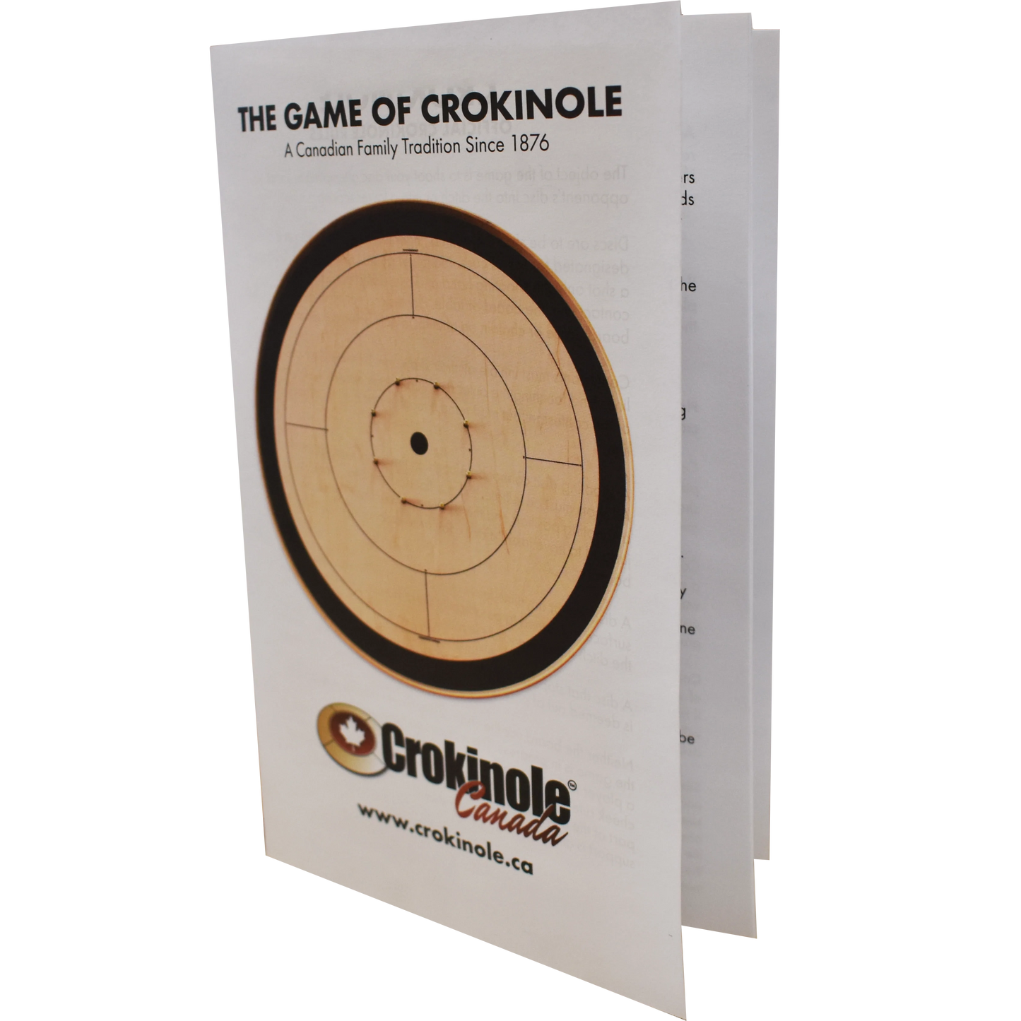 The Baltic Bircher (With Scoring Numbers) - Large Traditional Crokinole Board Game Set