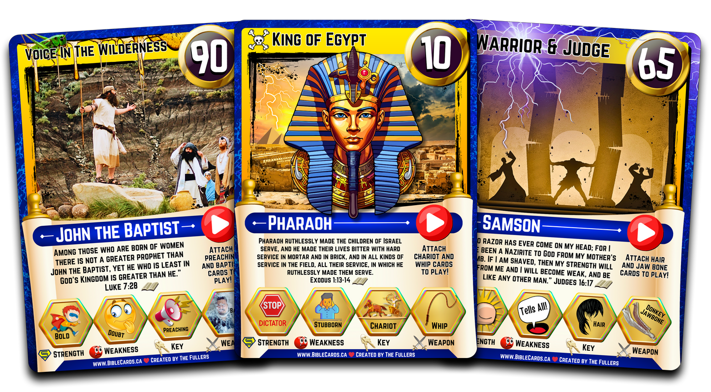 Pack of 55 Original BibleCards - Generations Edition