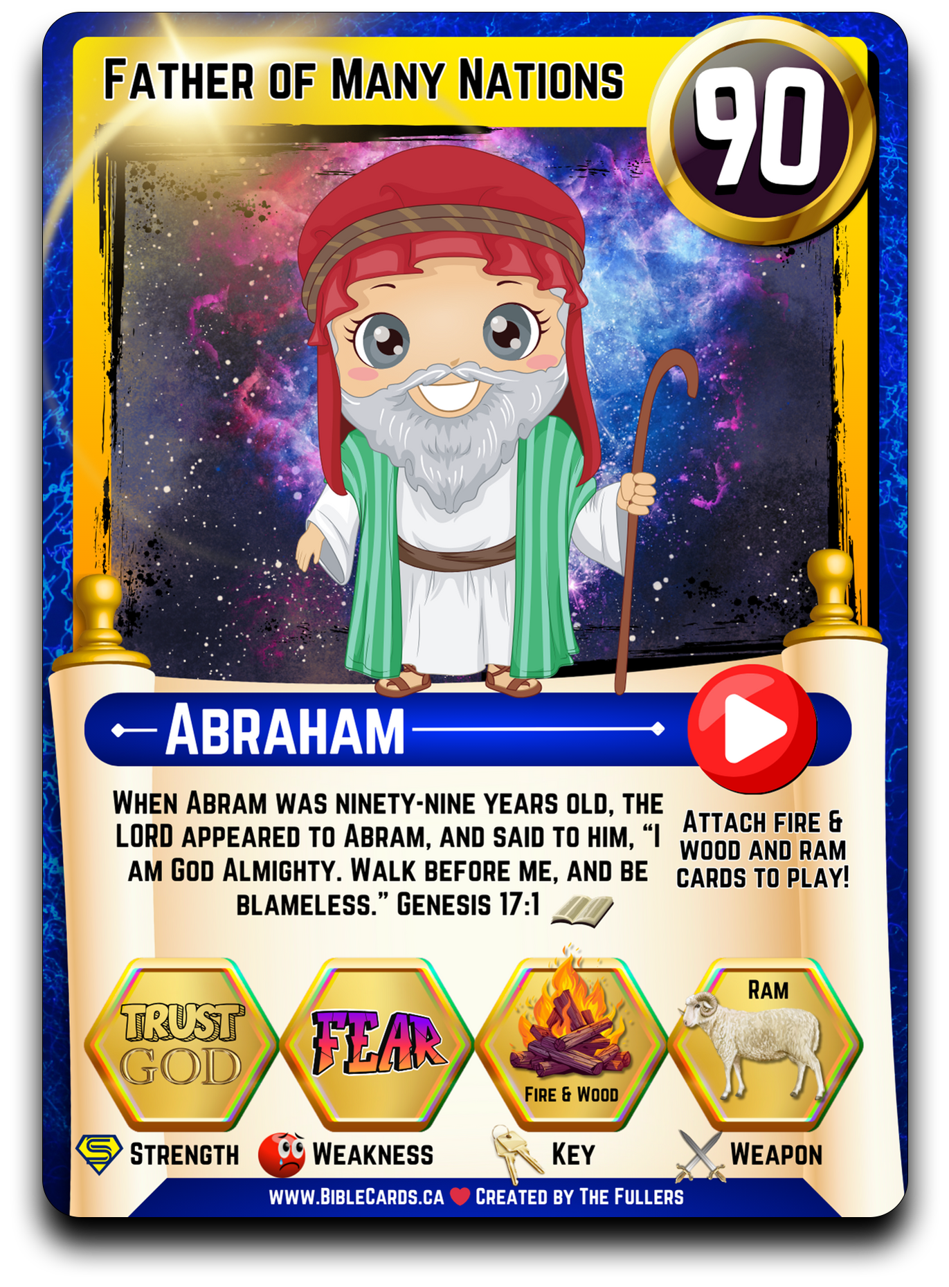Pack of 55 Original BibleCards - Generations Edition