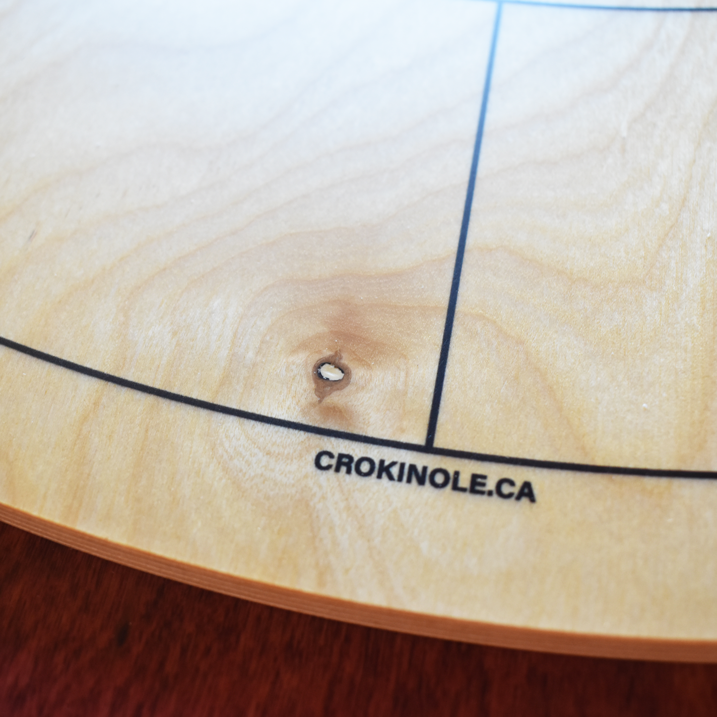 The Baltic Bircher (With Scoring Numbers) - Large Traditional Crokinole Board Game Set