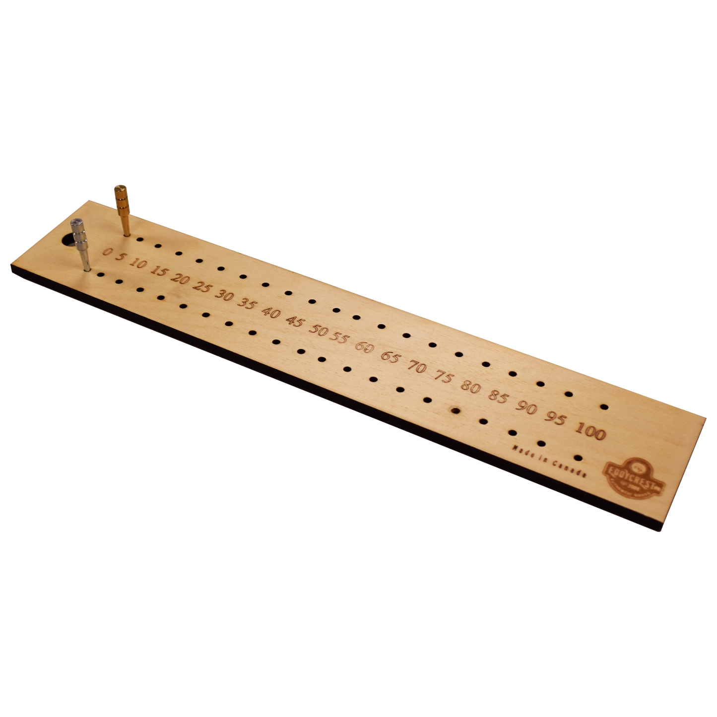 Rastreador de puntos Crokinole para 2 jugadores