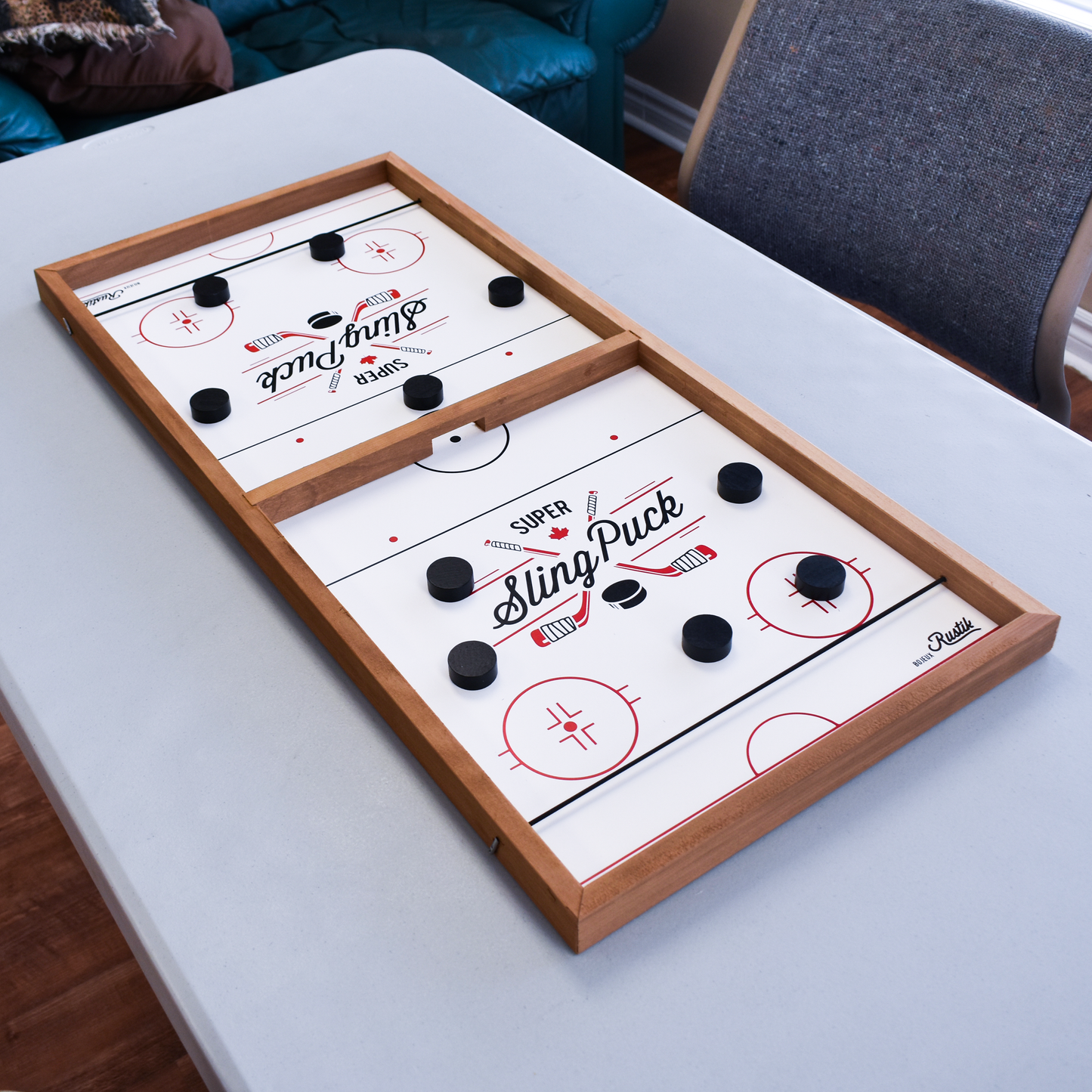 Super Slingpuck (Includes Board, Discs, Pouch & Rules)
