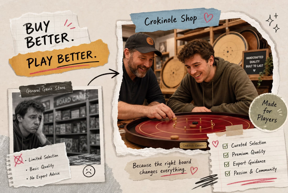 Why Buying from a Crokinole Shop Beats a General Game Store