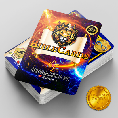 Generations Edition Bible Cards - Pack of 29 Trading Cards