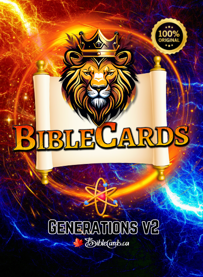 Generations Edition Bible Cards - Pack of 29 Trading Cards