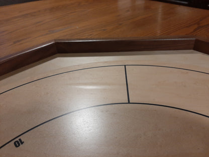 Le rail de luxe en noyer