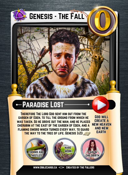 Genesis Edition Bible Cards - Pack of 26 Trading Cards