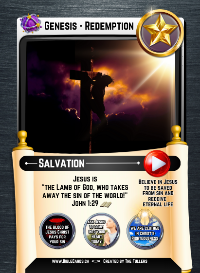 Genesis Edition Bible Cards - Pack of 26 Trading Cards