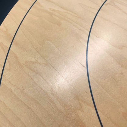 The Crokinole Canada Board (With Branding) - Tournament Board Game Set - Meets NCA Standards