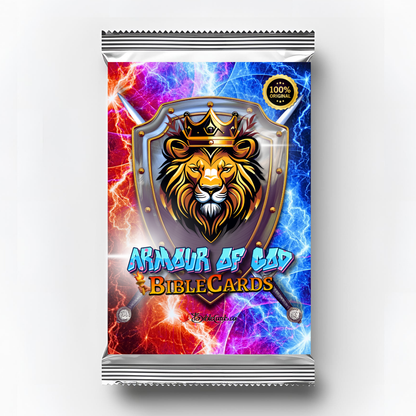 Armor of God Edition Bible Cards - Pack of 29 Trading Cards