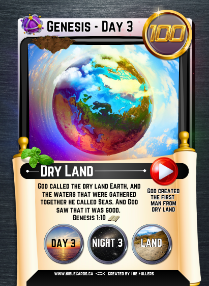 Genesis Edition Bible Cards - Pack of 26 Trading Cards