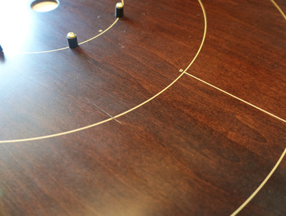 The Maple Marvel - Tournament Style Crokinole Board Game Set (Meets NCA Standards)