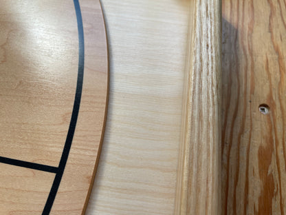 The Gold Standard - Traditional Octagon Crokinole Board Game Set