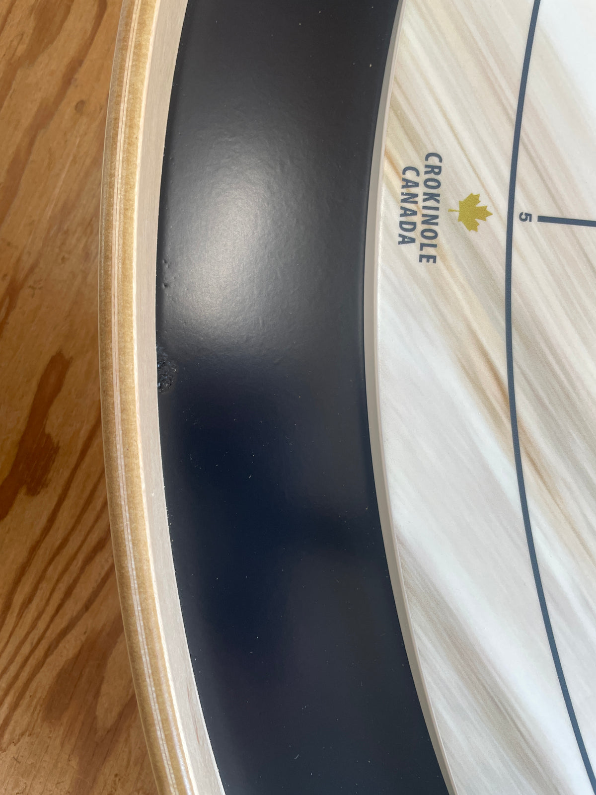 The Graceful Marble - Tournament Style Crokinole Board Game Set