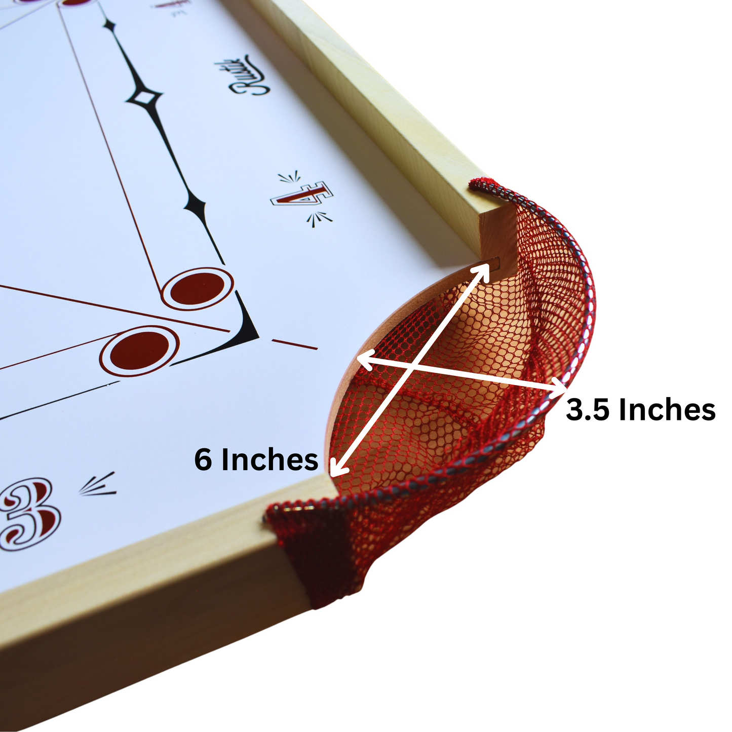 American Style - Beginner Carrom / Pinnochi Board Set