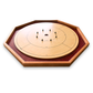 The Baltic Bircher (With SMALL Scoring Numbers) - Large Traditional Crokinole Board Game Set