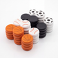 The Sports Faceoff Board - Tournament Style Crokinole Board Game Set