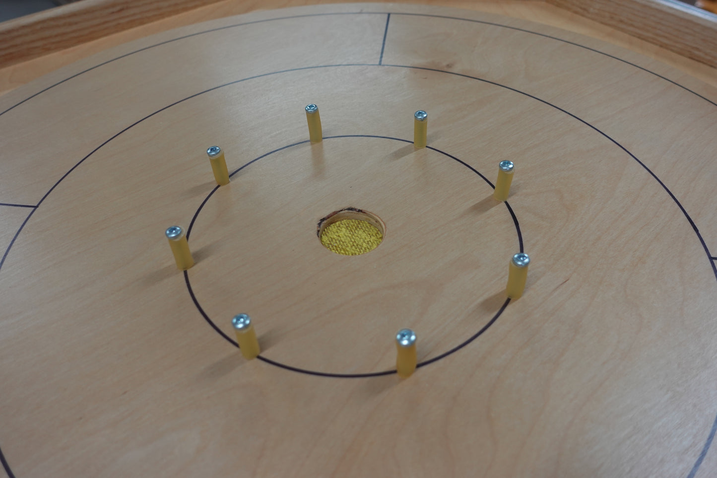 The Family Board - Traditional Crokinole Board Game Set