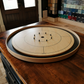 The Crokinole Canada Board (With Branding) - Tournament Board Game Set - Meets NCA Standards