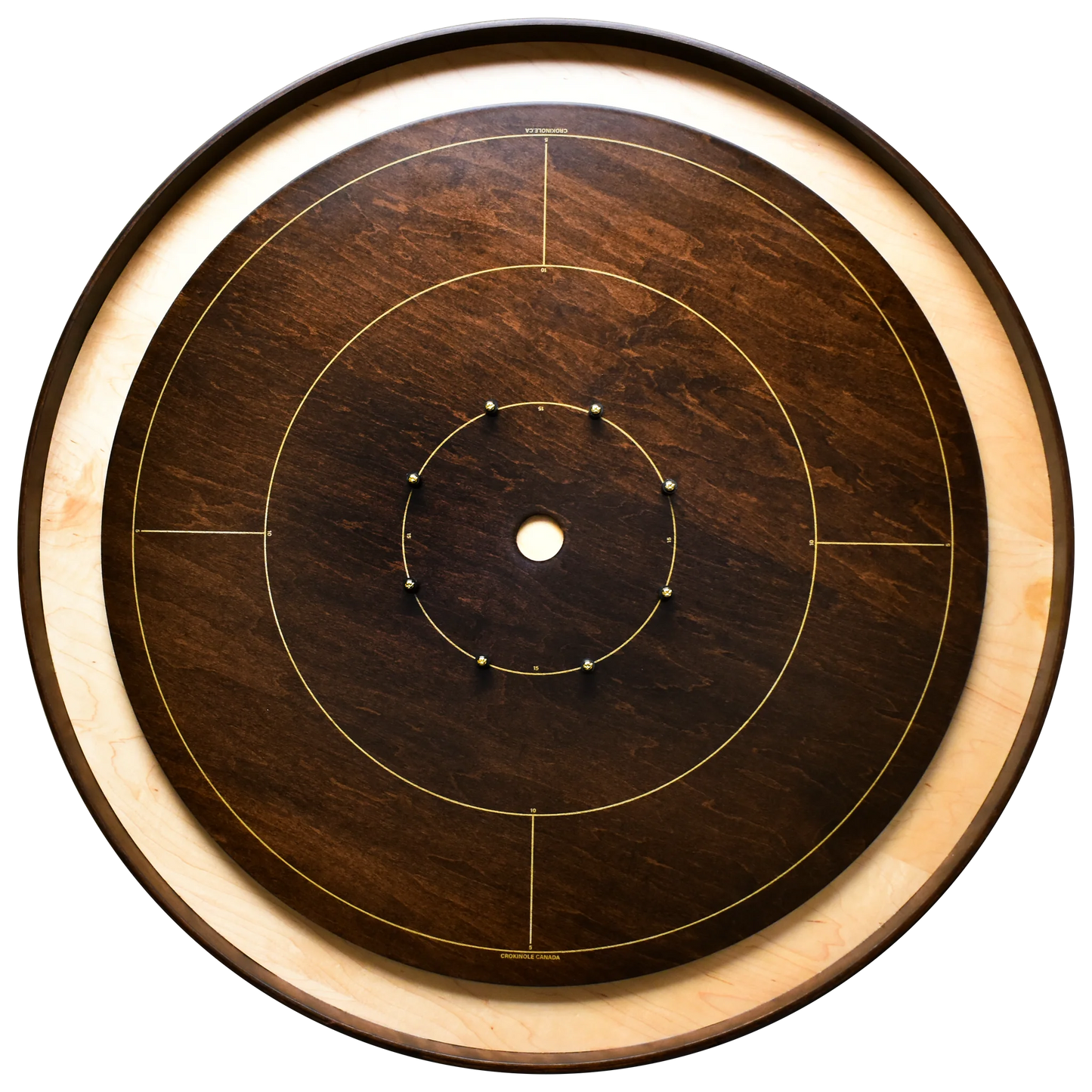 The Maple Marvel - Tournament Style Crokinole Board Game Set (Meets NCA Standards)