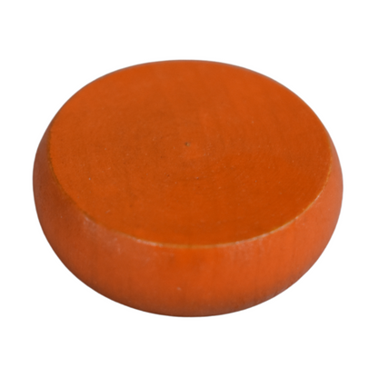 13 Orange Crokinole Discs (Half Set)