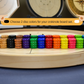 The British - Tournament Style Crokinole Board Game Set (Meets NCA Standards)