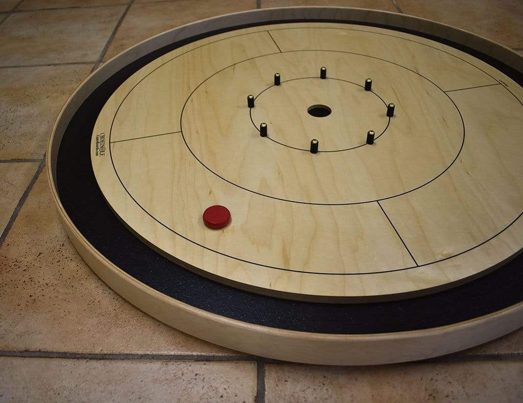 13 Red Crokinole Discs (Half Set)