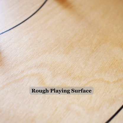 The Baltic Bircher (No Numbers) - Large Traditional Crokinole Board Game Set