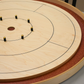 The Royal Red (Light-Stained Ditch) - Tournament Crokinole Board Game Set - Meets NCA Standards (Clearance)