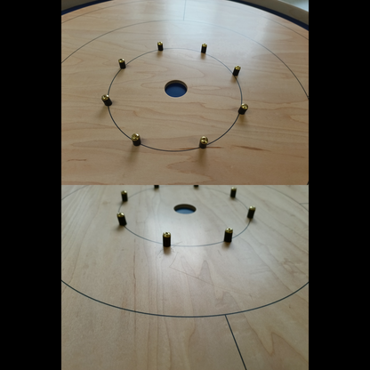 The Royal Blue - Tournament Board Game Set - Meets NCA Standards