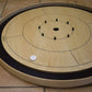 13 White Crokinole Discs (Half Set)