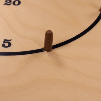 The Gold Standard - Traditional Octagon Crokinole Board Game Set