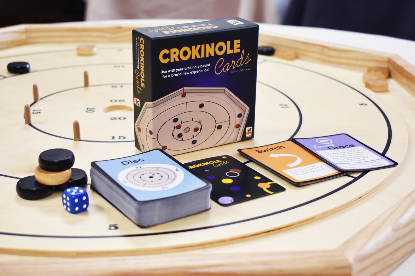 Juego de cartas Crokinole