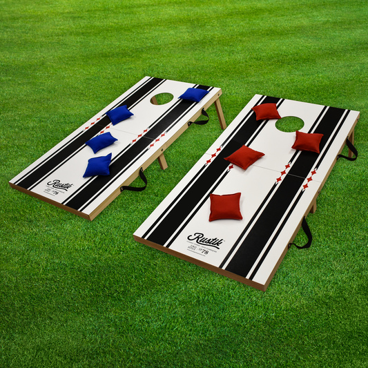 Tournament Outdoor Cornhole Boards - Carry Handles - Foldable - Made in Canada