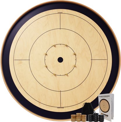 The Crokinole Canada Board - Tournament Style Crokinole Board Game Set (Meets NCA Standards)