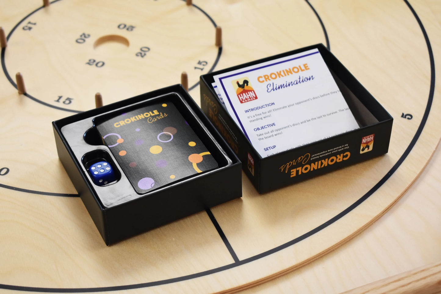 Juego de cartas Crokinole