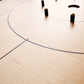 The Royal Red - Tournament Style Crokinole Board Game Set (Meets NCA Standards)