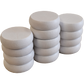 13 Large White Crokinole Discs - Half Set (Matte Finish)